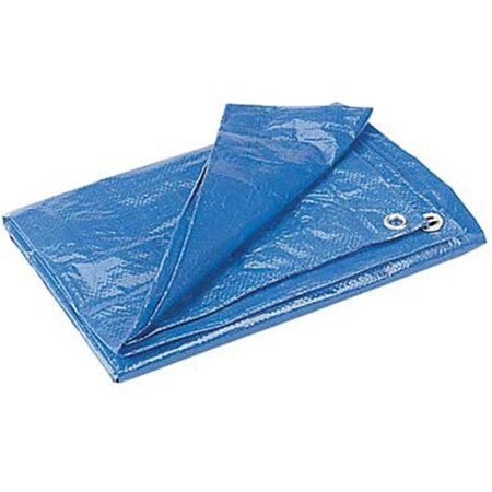 Polytarp Tarp, Blue, High-Density Polyethylene 121001